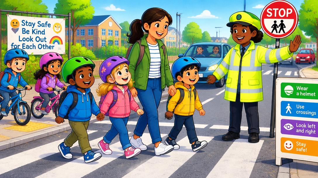 Children enjoying Staying safe